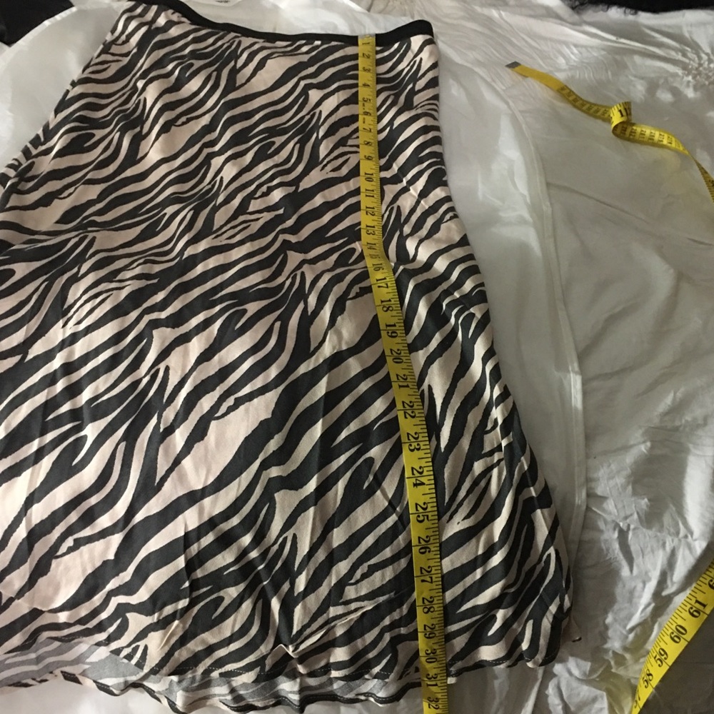 Animal Print Skirt-Tiger